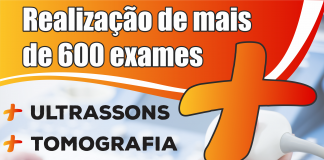 Realização de mais de 600 exames.