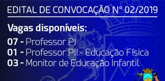 Edital de Convocação n° 02/2019